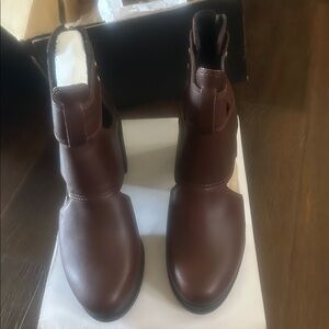 🆕Sorel Margo Cut-out Boots Brown Leather Size 7